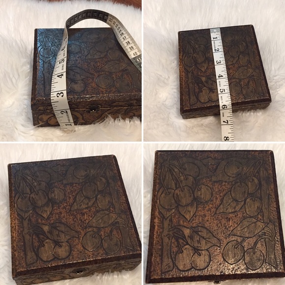 Vintage Pyrography Box - Picture 4 of 8